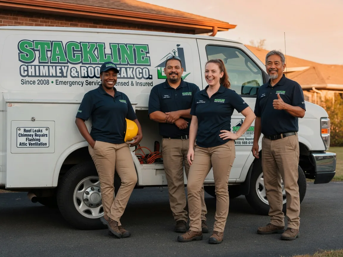 Chimney flashing repair company in Assaria, KS